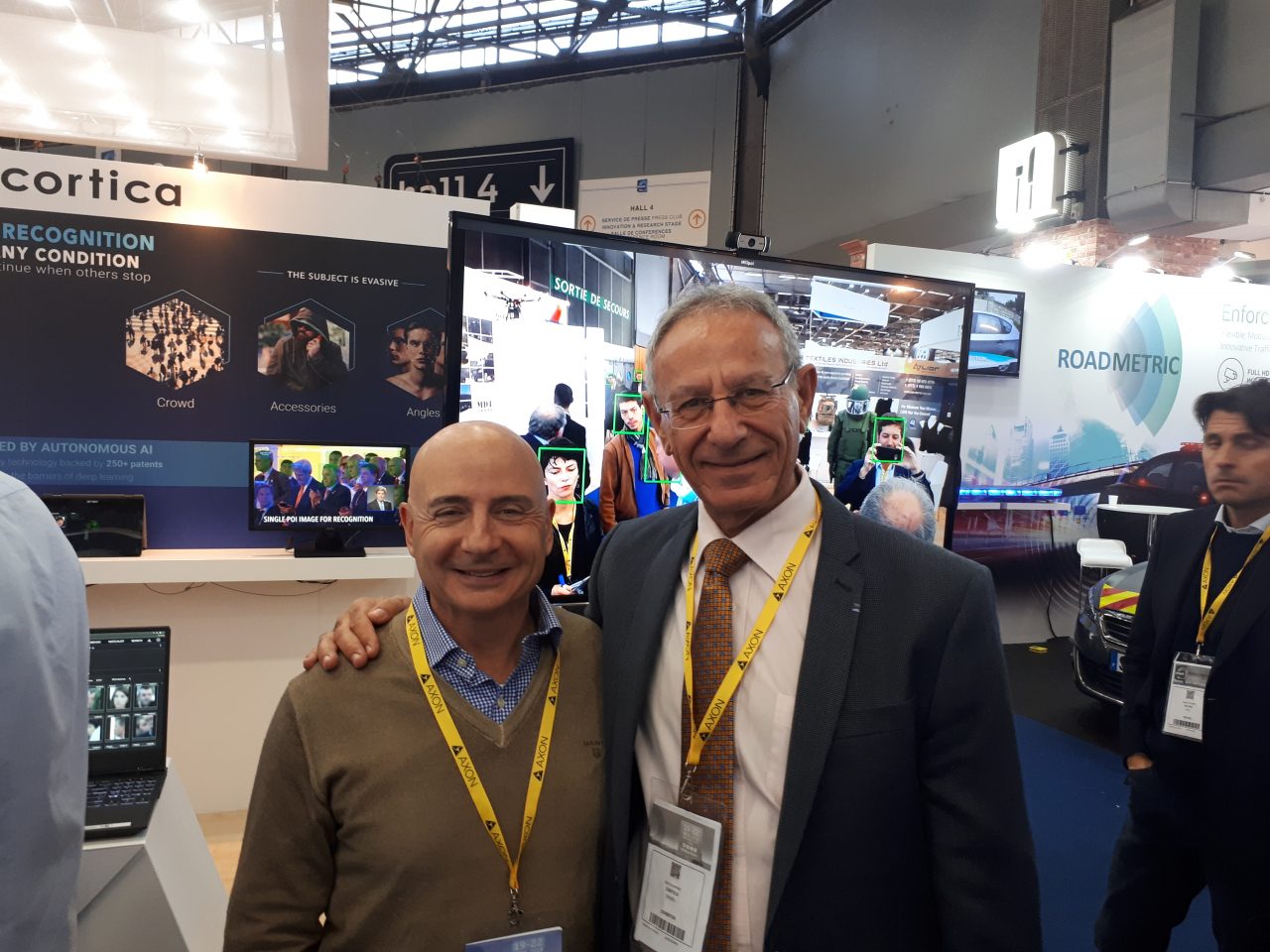 SeGoal at Cortica booth Milipol 2019